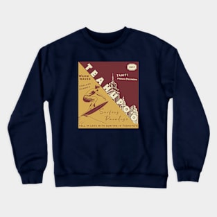 Teahupo'o Tahiti Surf Crewneck Sweatshirt